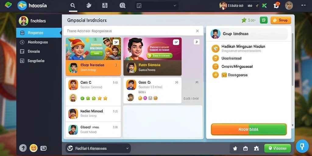 Screenshot ketiga menampilkan aksi seru saat bermain multiplayer.