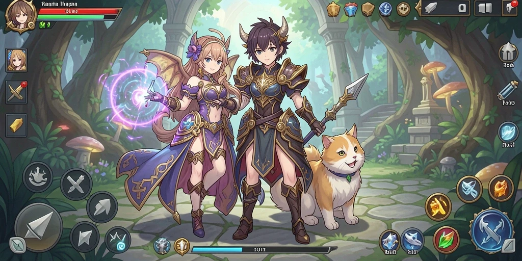 Momen bermain seru di multiplayer dengan teman.