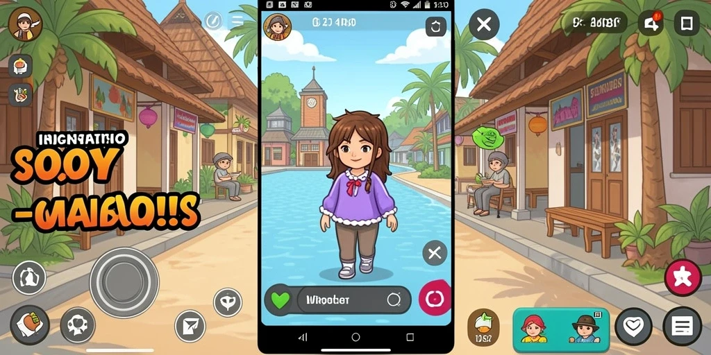 Fitur multiplayer yang memungkinkan Anda bermain bersama teman.