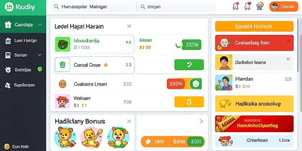 Pengalaman bermain yang seru dan menyenangkan.