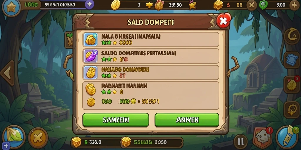 Tampilan grafis yang memukau dalam TONGWD.