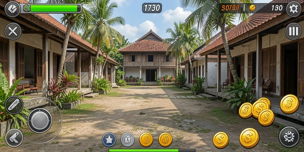 Berbagai level menarik menanti untuk dijelajahi.